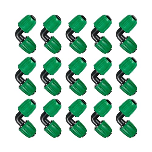 15 Pcs 1/2 Inch Drip Irrigation Elbow Fittings - size: 1/2 inch Elbow