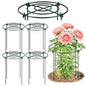 DAYUMKOU 4 Pack Peonies Cages and Supports, 11.5" Wide x 12" High - size: ZWJZ-LVS-4PC-29.21x30.48