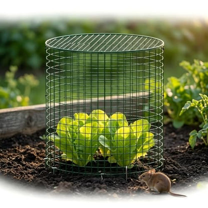 10 Pack Plant Protectors from Animals, 12" x 12" Plant Cages Covers