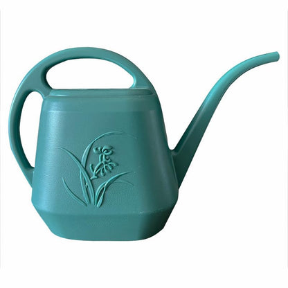 Plant Watering Can - 1 Gallon - Green - with Long Spout for Indoor and Outdoor Plant Garden - color: Green