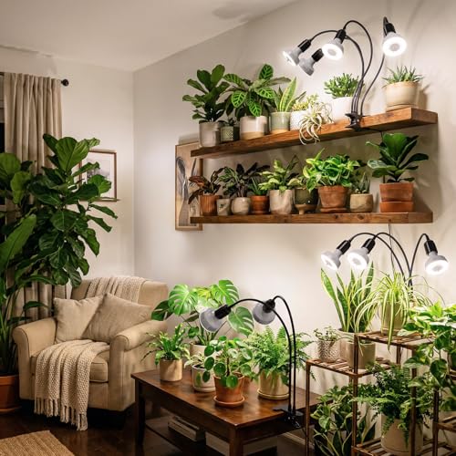 Barrina OG11A2 Clip On Grow Light for Indoor Plants, 5000K 22W(2 x 11W)