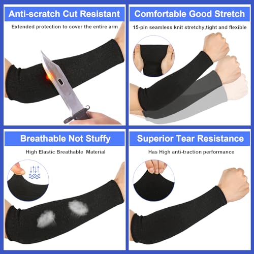 Sintege Arm Sleeves for Thin Skin,12.6 Inch,Light Blue, Dark Blue, Black - color: Light Blue, Dark Blue, Black, size: 12.6 Inch