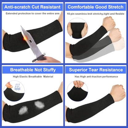 Sintege Arm Sleeves for Thin Skin,12.6 Inch,Light Blue, Dark Blue, Black - color: Light Blue, Dark Blue, Black, size: 12.6 Inch