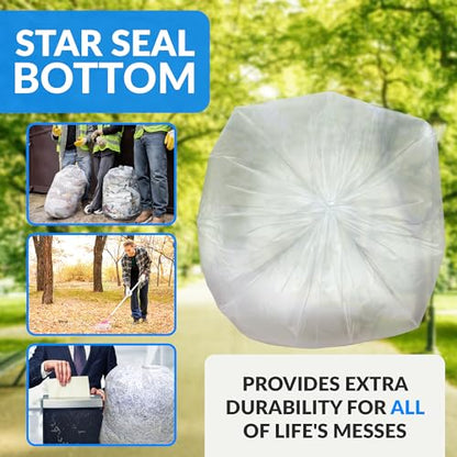 Reli. 55-60 Gallon Trash Bags Heavy Duty | Made in USA