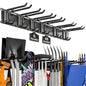 Garage Wall Organizer-Garden Tool Rack Wall Mount