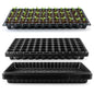 20 Pack Seed Starter Trays Heavy Duty Plastic Seedling Trays kit