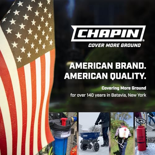 Chapin 4699: Firefighter Water Cannon Hose Nozzle, Fireman Spray Nozzle with Ergonomic Grip and Threaded Hose Connection, Adjustable Twist Nozzle, Lever On/Off Control, Red/Black - style: Firefighter Water Cannon