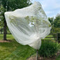 15ft x 15ft Fruit Tree Netting Cover with Zipper & Drawstring, Insect Bird Barrier Netting for Garden Protection, Ultra Fine Mesh Garden Netting, Extra Large - size: 15 x 15 ft(1 Pack)