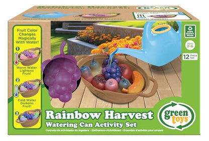 Green Toys Harvest Color Changing Watering Can Set