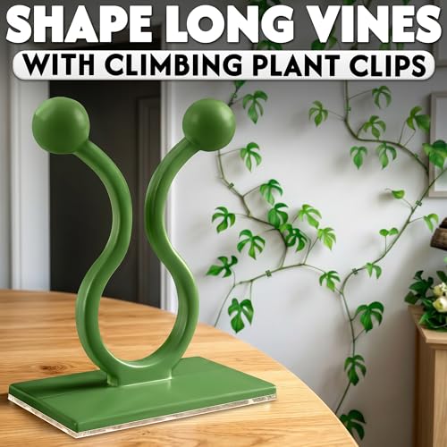 DIMROM Small 100 Pcs Plant Supports for Outdoor Plants and Vines (Green) - color: Small Green 100 Pcs