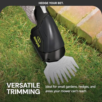 Sun Joe 2-in-1 Cordless 7.2V Handheld Grass Shear & Hedge Trimmer, HJ604C
