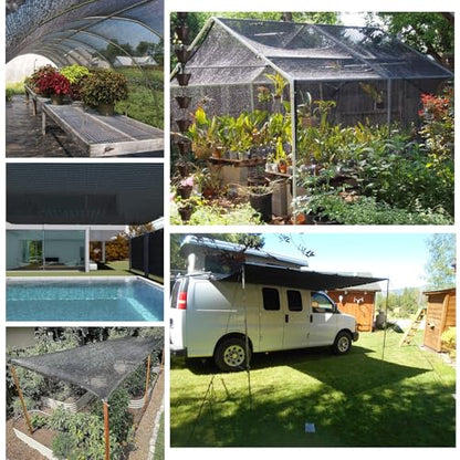 40% Shade Cloth for Garden,14x20 FT Sun Shade Protection - size: 14ft x 20ft