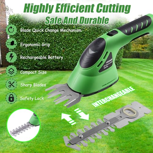 Lichamp 2-in-1 Electric Hand Held Grass Shear