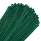 ZZRANYE 6 inch 3mm Dark Green Nylon Garden Cable Zip Ties Self Locking Cable Ties Twist Ties, Multi-Purpose Cable Tie (200 Pcs) Decoration Tie Wraps for Christmas Tree - size: 6 inch