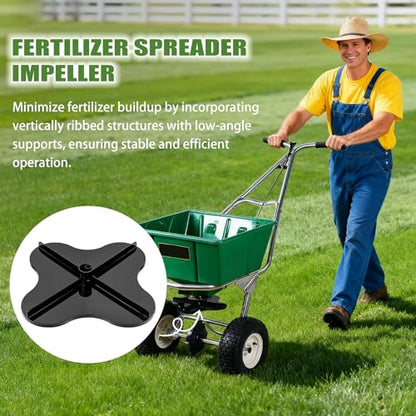 Ultra Plus Spreader Impeller, for Lesco Broadcast & 50 lb Push Spreaders