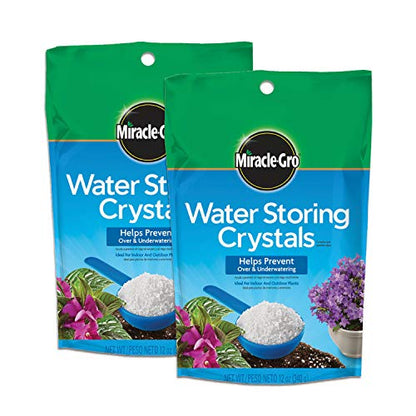 Miracle-Gro Water Storing Crystals, 12 oz. (2-Pack) - size: 12 oz (2 pack)