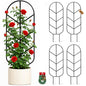 Plant Trellis for Potted Plants, Trellis for Climbing Plants - size: 32.6in/4P