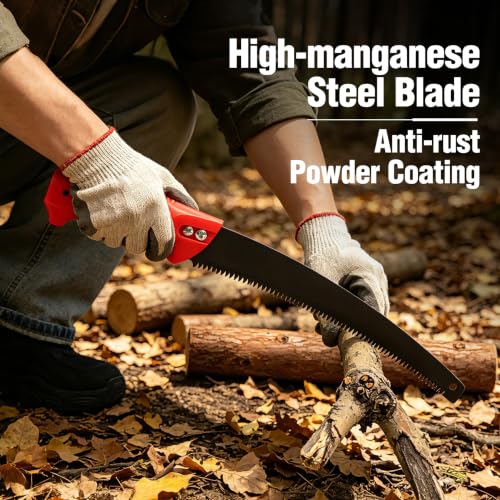 26FT Pole Saw, Telescoping Tree Trimmer with 5-20FT Extension Pole - style: 5FT-20FT - Telescoping Pole with Saw
