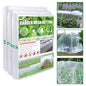 SnugNiture Garden Netting, Ultra Fine Mesh, 8x24 FT, White, 3 Pack - size: 8*24 (3pack)