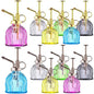 Maxdot 12Pcs Glass Plant Mister Spray Bottle 220ml, Mixed Sprayer - color: Mixed Sprayer