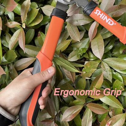 SHIND Gardening Lopper Heavy Duty Branch Cutter Tree Clippers, 15 Inch