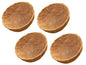 4 PCS 14 Inch Round Coco Liners Coconut Liners for Hanging Planters, Hanging Basket Replacement Coco Liners, Round Basket，100% Natural Coco Coir Liners for Hanging Basket - size: 14in/4pcs