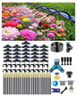 360° Adjustable Drip Irrigation System – Garden Watering Sprinkler System - size: 100 FT