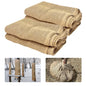YEXEXINM 2 Pack Burlap Plant Covers Freeze Protection,15ftx40in Burlap Fabric Bags,Natural Burlap Plant Blankets,Plant Covers Freeze Protection for Winter Outdoor Bushes Trees Potted Plants