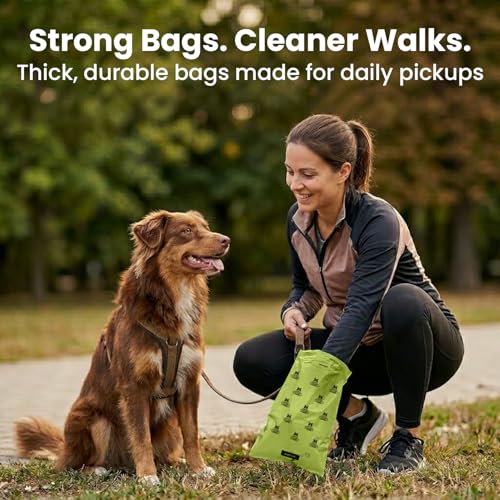 Pogi’s Dog Poop Bags – Leak-Proof & Extra Thick Pet Waste Bags (Unscented, 10 Rolls, 150-Count) - color: Unscented, size: 1 Count (Pack of 150)