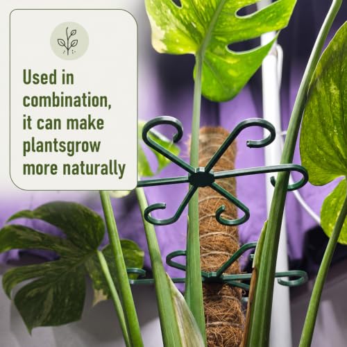 2 Pcs 28" Moss Poles for Climbing Plants, Monstera Support Stakes