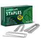40 Pack Landscape Staples 6 Inch 11 Gauge Garden Stakes - size: 6 inch 40 Pack