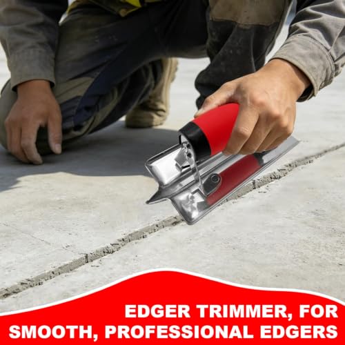 3 Pack Concrete Tool Set, Pool Trowel and Concrete Edger Groover - size: 11", Pool Trowel
