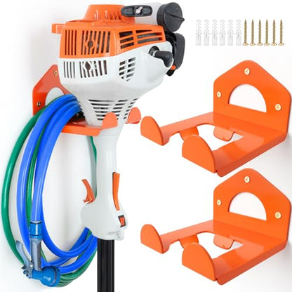 reliahom 2Pack Garage Organization Weed Eater Hanger, Heavy Duty Organizer
