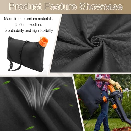 50026858 Trivac Leaf Collection Bag WGBAG500 for Worx WG502 Leaf Blower