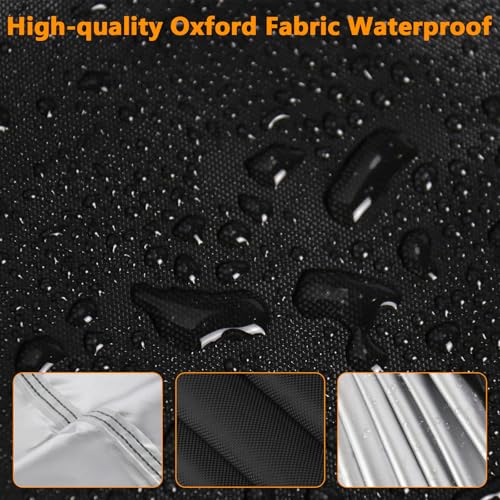56 In Outdoor Storage Deck Box Cover for Rubber Maid Container Bin 134 Gal