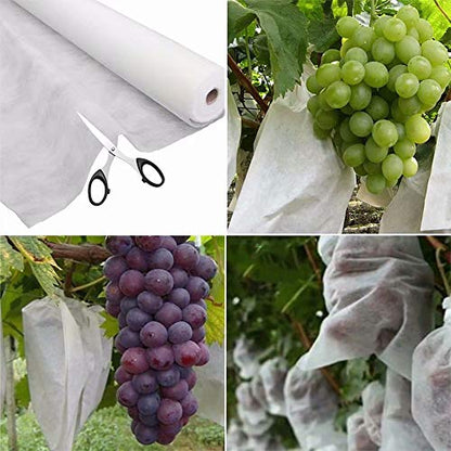 Agfabric Plant Covers Freeze Protection 5'x25' 0.55oz Frost Blankets for Plants Plant Frost Protection Covers Garden Winter Frost Pests Protection,White - color: White, size: 0.55oz-5'*25'