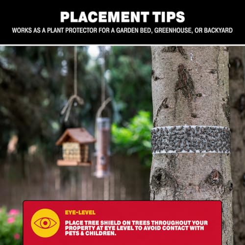Catchmaster Tree Shield Lantern Fly & Ant Traps Insect Barrier, 12 Rolls 30ft Each, Outdoor Adhesive Crawling Insect Trap to Protect Trees, Fruit & Plants, Pest Control Lawn & Garden (Pack of 2) - size: 12 Rolls (Pack of 2)
