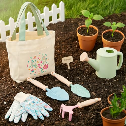 FITNATE Kids Gardening Tools Set 6PCS