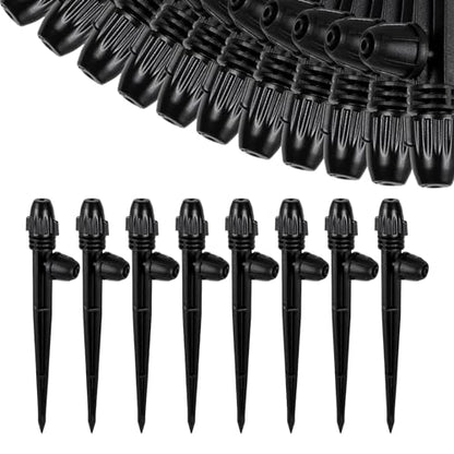 20 Pcs 360° Adjustable Drip Irrigation Misting Spray Emitters - style: 20Pcs Misting Sprayer