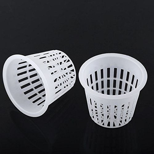 Yinhing Net Cups for Hydroponics, 2 Inch Round Planting Basket