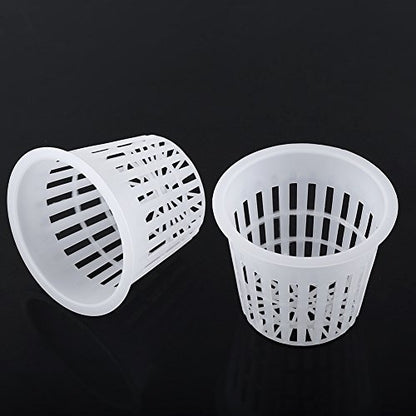 Yinhing Net Cups for Hydroponics, 2 Inch Round Planting Basket