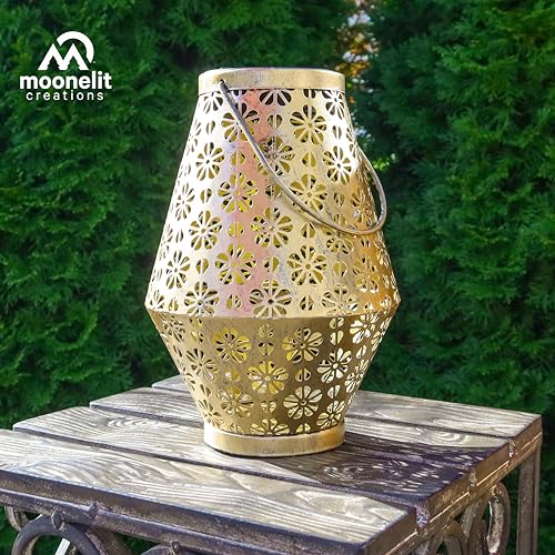 MCSLNT1 Solar Outdoor Hanging Lantern Light - style: Hanging Lantern