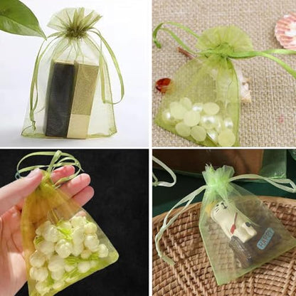 30 Pcs 3.9''×5.9'' Drawstring Fruit Netting Bags, Reusable Garden Netting Bags, Fruit Cover Mesh Bag for Fruit Trees Vegetable Floral - size: 3.9''×5.9''