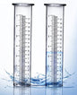 BIUWING Plastic rain Gauge Replacement Tube, 7'' Capacity rain gauges Tubes for Yard Garden Outdoor Home, Best Rated, No Frost Freeze Crack, Not Fragile (2 pcs) - color: 2 Pcs Plastic Rain Gauge Replacement Tube