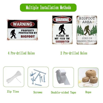Big Foot Sasquatch Gifts - color: Sasquatch Sign