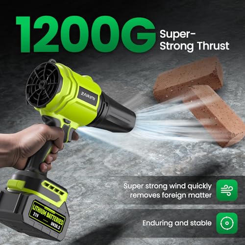 Cordless Leaf Blower - Deep Green-0123zuofei