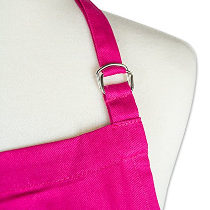 DII Everyday Basic Kitchen Collection - color: Neon Pink, size: Regular Size Chef Apron (Pack of 12)