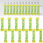 Qualirey 12 Pcs Sticky Fly Trap Fly Stick with Hook, Green Camouflage - style: Green Camouflage