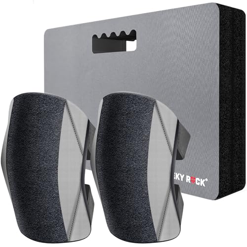 Garden Kneeling Pad and Knee Pads Women, Foam Padding Kneepads, Gray - color: Gray