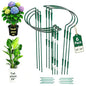 6-Pack Peony Cages and Supports,14"/25" Tall Adjustable for Garden Plant